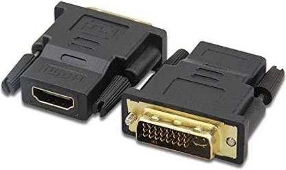 ULTRABYTES TV-out Cable DVI-I Dual Link 24+5 pin Male to HDMI Standard Female Adapter Converter for HDTV