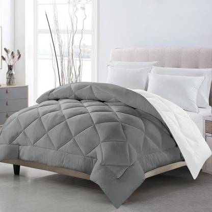 CHICERY Solid Double Comforter for  Mild Winter