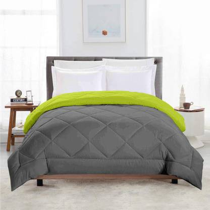 CHICERY Solid Single Comforter for  Mild Winter