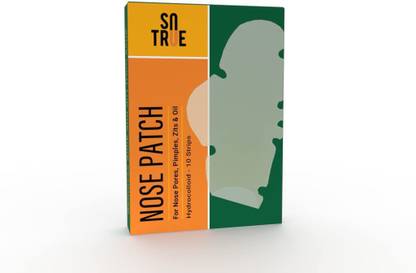 Sotrue Nose Acne Patch For Active Surface 10 Strips |Invisible Hydrocolloid Patches|