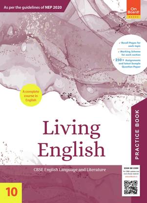 Living English Practice Book 10, Class 10 English Book For Practice For Exams, Best English Practice Book – Ratna Sagar
