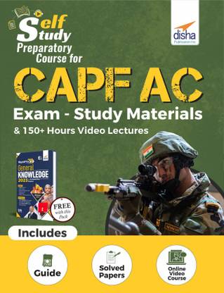 Self-Study Preparatory Course for Capf Ac Exam - Study Materials & 150+ Hours Video Lectures