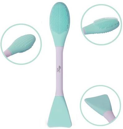 Faigy 3in1 Multipurpose Silicone Face Scrubber Exfoliating Brush Face Mask Applicator