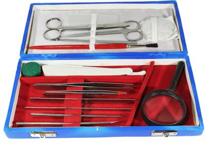 Dishan Biology Box- Dissection Kit (15)- Instruments for Medical Students Dissection Kit