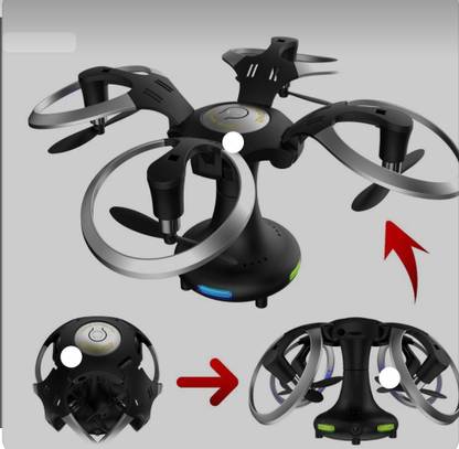 Aastha Sirius alpha foldable remote control flip drone (built in 0.3MP Camera) Drone
