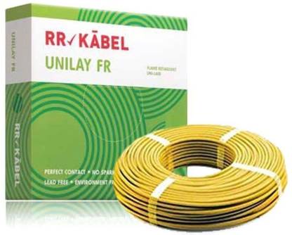 RR KABEL HR FR PVC 1.5 sq/mm Yellow 90 m Wire