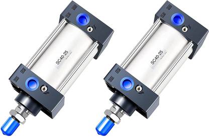 INVENTO Package Content : 2 x SC 40x25 Pneumatic Cylinder Automotive Electronic Hobby Kit