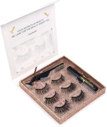 LAYRALASH Mink Magnetic lashes Gold kit