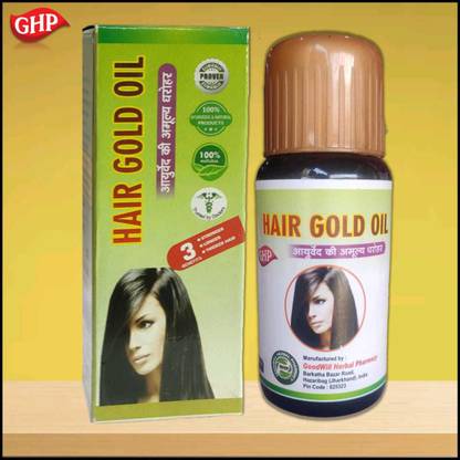 ghp-goodwill herbal pharmacy HAIR GOLD OIL Hair Oil