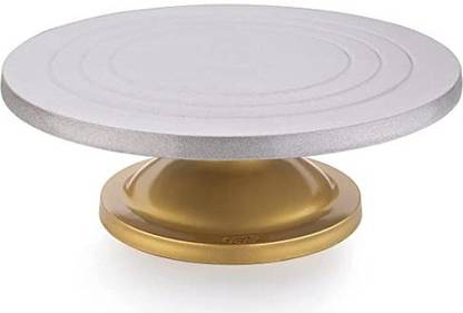 Greenstone Smooth Rotating Metal Cake Turntable Kitchen Tool Set