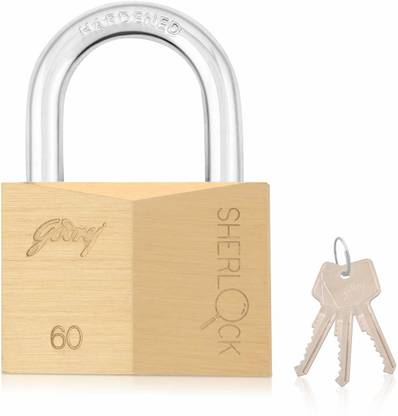 Godrej Sherlock 60 mm Locking Solutions and Systems Locks (Blister) Padlock