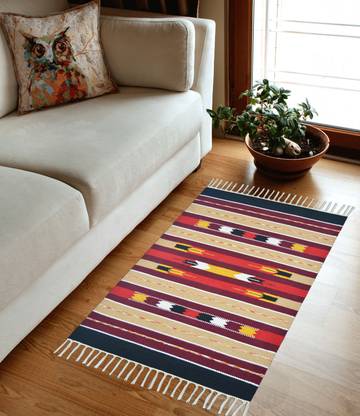 house of handmade Cotton Floor Mat