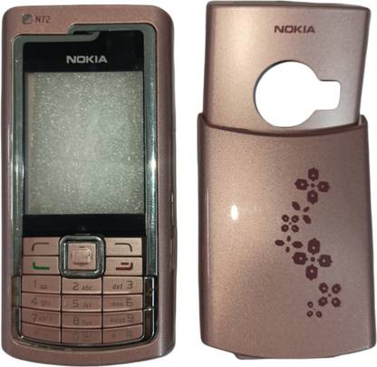 imbi Replacement Housing Body For Nokia N72 (Ye Phone Nahi) Front and Back, Keypad Front & Back Panel