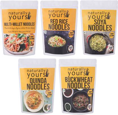 naturally yours 5-in-1 Noodles Combo Box Instant Noodles Vegetarian