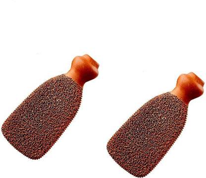 Turtulsgroup Turtuls Group Terracotta Dead Skin Remover Foot Scrubber set of-2