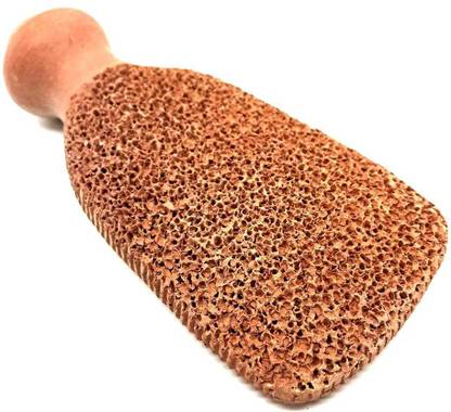 Turtulsgroup Small Size Terracotta Foot Scrubber Dead Skin Remover Women Men Unisex