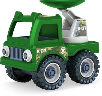 Mighty Machines Buildables Mobile Radar, Vehicles can Build and Combine for kids 3 Years and above