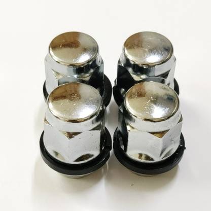 KYLO Premium Wheel Nut suitable for Hyundai Santro Xing , Accent (M12 x 1.5) (4 Pcs) Wheel Studs