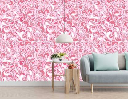 imbue Floral & Botanical Pink Wallpaper