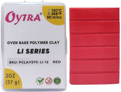 OYTRA Red Polymer Clay LI Series Art Clay