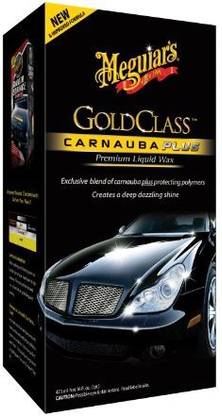 Meguiars G7016 Gold Class Carnauba Plus Premium Liquid Wax 16 Fluid Ounces Combo