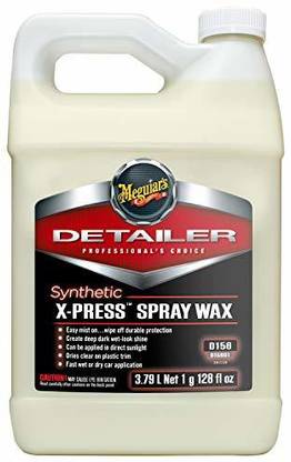 Meguiars Synthetic X-Press Spray Wax - GALLON Combo