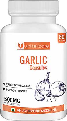 unitecare Garlic Capsule Premium, High Potency, Gluten Free Garlic Supplement 60 Capsule