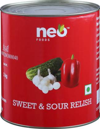 neo Sweet & Sour Relish I Ready to Eat I Non-GMO I Jalapenos