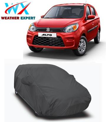 WEATHER EXPERT Car Cover For Maruti Suzuki Alto (With Mirror Pockets)