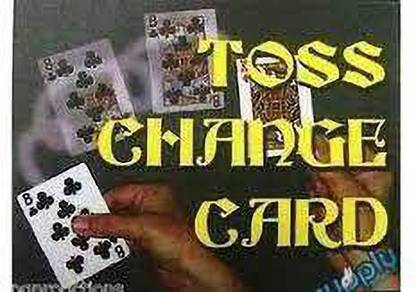 patil magic Toss Change Playing Card Magic Trick
