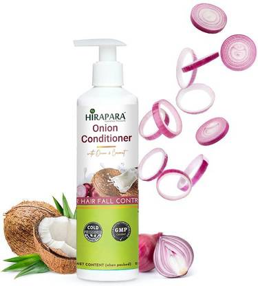 HIRAPARA Onion Conditioner for Hair Fall Control with Onion & Coconut - 250ml.