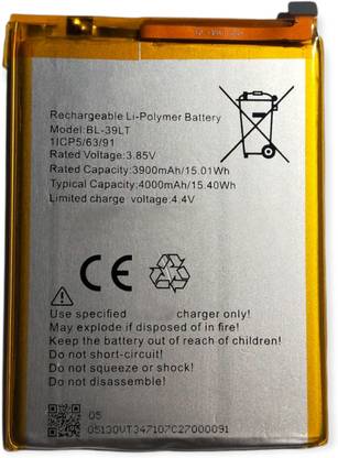 Full Life Mobile Battery For  Tecno Spark 4 / Tecno Camon 12 Air / Tecno Camon 12 / Tecno Spark 4 Pro BL-39LT