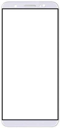 (HUKATO.COM) Haptic/Tactile touchscreen Mobile Display for Tecno In6 White Touch Screen Digitizer Front Glass Pda Without LCD Display