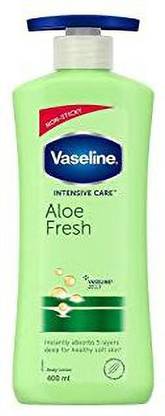 Vaseline ALOE FRESH HEALTHY DEEP FOR SOFT SKIN BODY LOTION 400 ML X 1