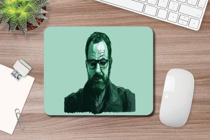 BALDAU PRINTS Breaking Bad Mouse Pads for PC / Laptop (Non-Slip Rubber Base, Waterproof) MO-20 Mousepad