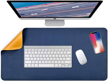 BOLDFIT Desk Mat XXL Desktop Laptop Office Extended Mouse Pad Computer Keyboard Gaming Non Slip Base Dual Sided Mousepad