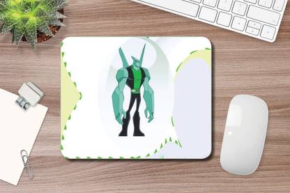 BALDAU PRINTS Ben 10 Mouse Pads for PC / Laptop (Non-Slip Rubber Base, Waterproof) MO-36 Non Slip Base Mousepad
