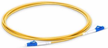 HANUTECH LC/PC-LC/PC Single Mode Simplex 5 Meter Fiber Optic Patch Cord Optical Fiber Cables (5 Meter) Tower Server