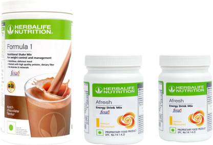 HERBALIFE Formula 1 Shake CHOCOLATE+LEMON+Protein Powder 200 GSTRAWBram Protein Shake