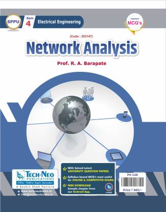 Network Analysis (Includes Typical MCQ's) For SPPU Sem 4 Electrical Engineering Course Code : 203147 
Academic Year 2020-2021
