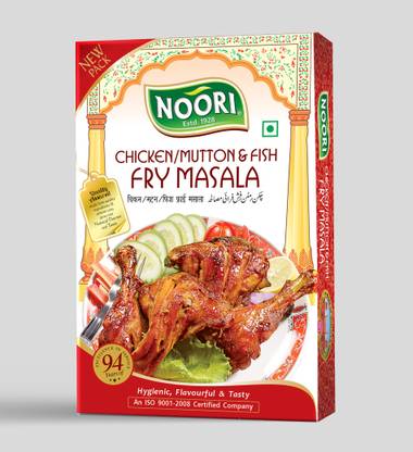 NOORI Chicken Mutton And Fish Fry Masala-Quality Assured Made From Quality Ingredients
