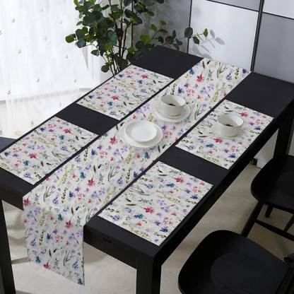 OASIS Multicolor Organic Cotton Table Linen Set