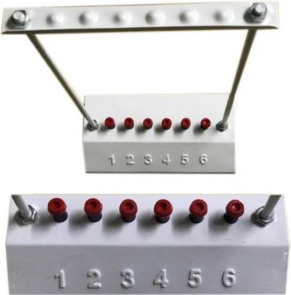 Droplet 6 Tubes ESR Stand for Laboratory tubes Iron Test Tube Rack