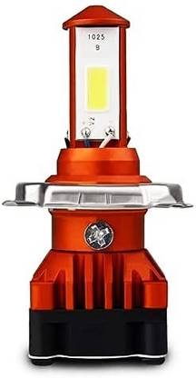 OBEROI'S TRADERS High Brightness CYT Front DC Headlight Bulb For All Bikes 3 Side H4 White LED Headlight Motorbike, Car LED (12 V, 15 W)