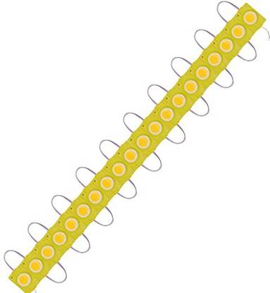 Wangsales 20 Pcs Yellow Car Motorcycle Underglow Led Module Strip Light !2V Interior Light Car, Motorbike, Van LED for Hero, Honda, Suzuki, DSK Benelli, TVS, Mahindra, Bajaj, KTM (12 V, 3 W)