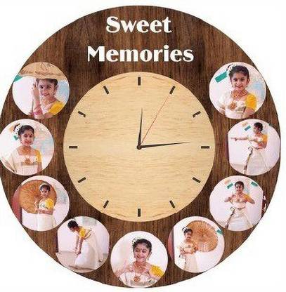 ANTIQUE Analog 20 cm X 25 cm Wall Clock