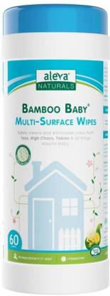 Aleva Naturals Bamboo Baby Multi Surface Wipes