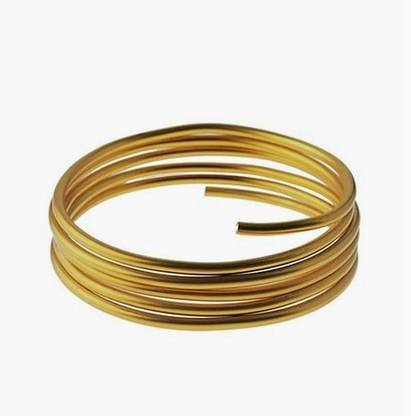 ART IFACT 2 Meters Brass Wire 12 Gauge(2.65mm) For Craft, beading and Jewellery