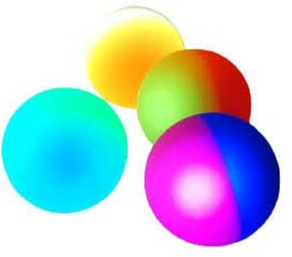Vibgyor Products Crazy Bouncing Balls Stress Reliever Jumbo Size 60MM Baseball