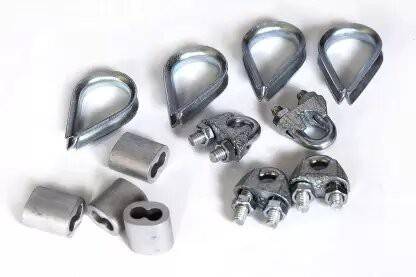DTD Gym Wire U Lock | Wire Thimble (Eye) Lock | Wire Farul Lock | Combo Pack Multi-training Bar
